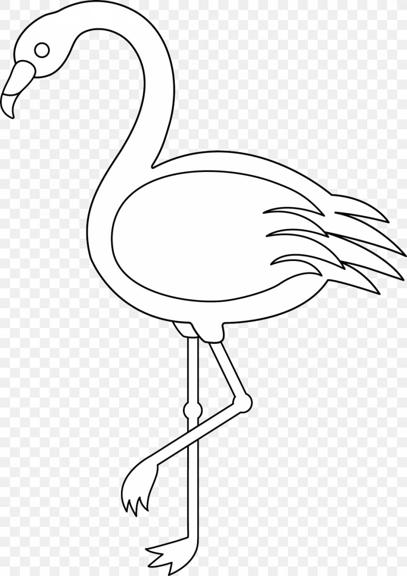 Flamingo Coloring Book Clip Art, PNG, 948x1340px, Flamingo, Artwork, Beak, Bird, Black And White Download Free
