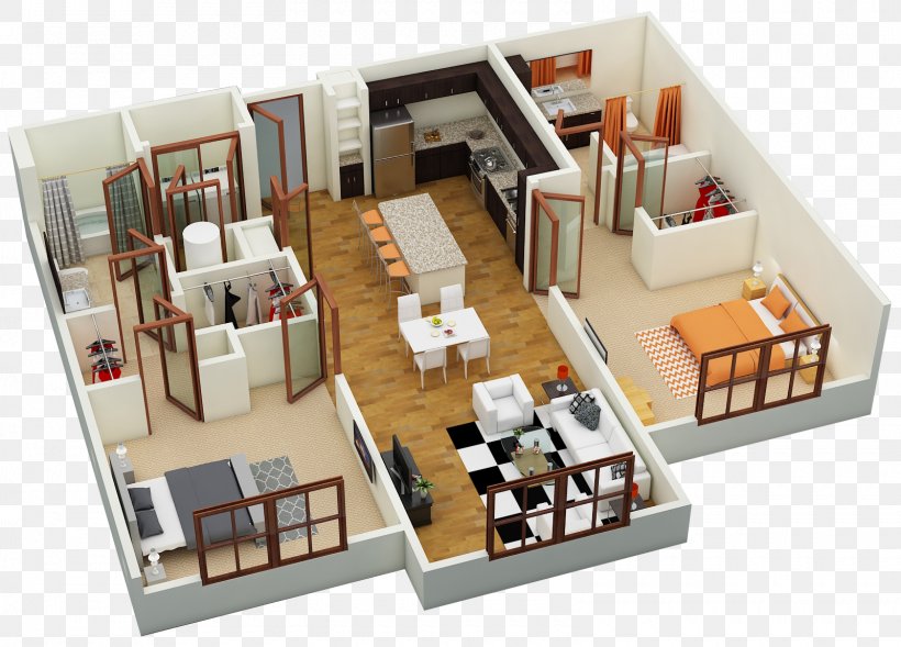 Floor Plan House Studio Apartment The Courtney At Universal Boulevard, PNG, 1600x1150px, 3d Floor Plan, Floor Plan, Accessibility, Apartment, Bed Download Free