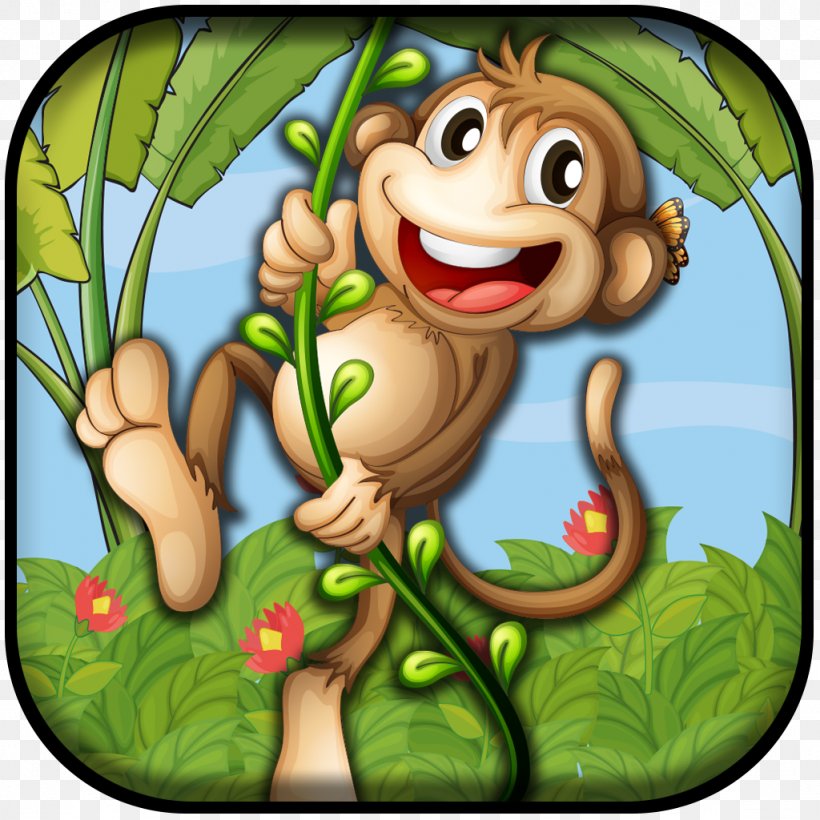 Monkey, PNG, 1024x1024px, Monkey, Cartoon, Depositphotos, Digital Image, Display Resolution Download Free