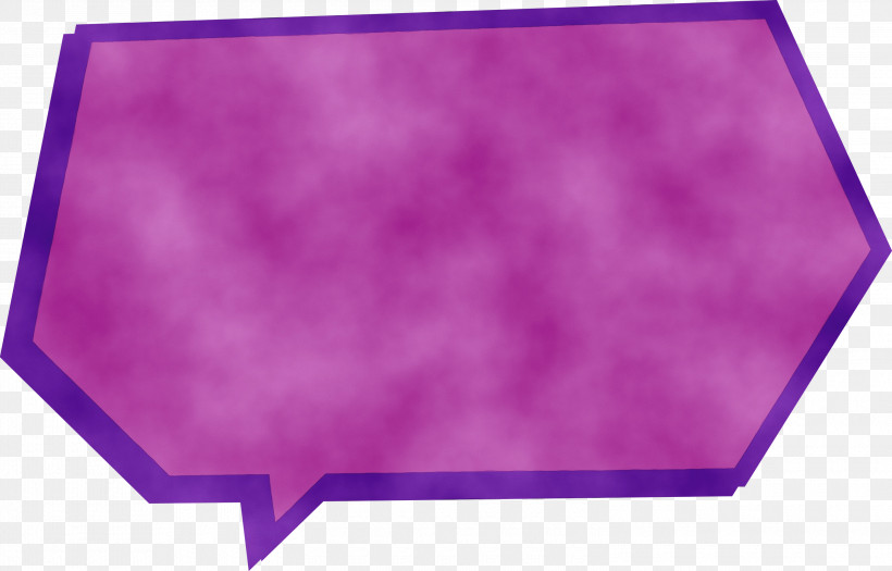 Purple Violet Pink Magenta Rectangle, PNG, 3000x1922px, Thought Bubble, Magenta, Paint, Pink, Purple Download Free
