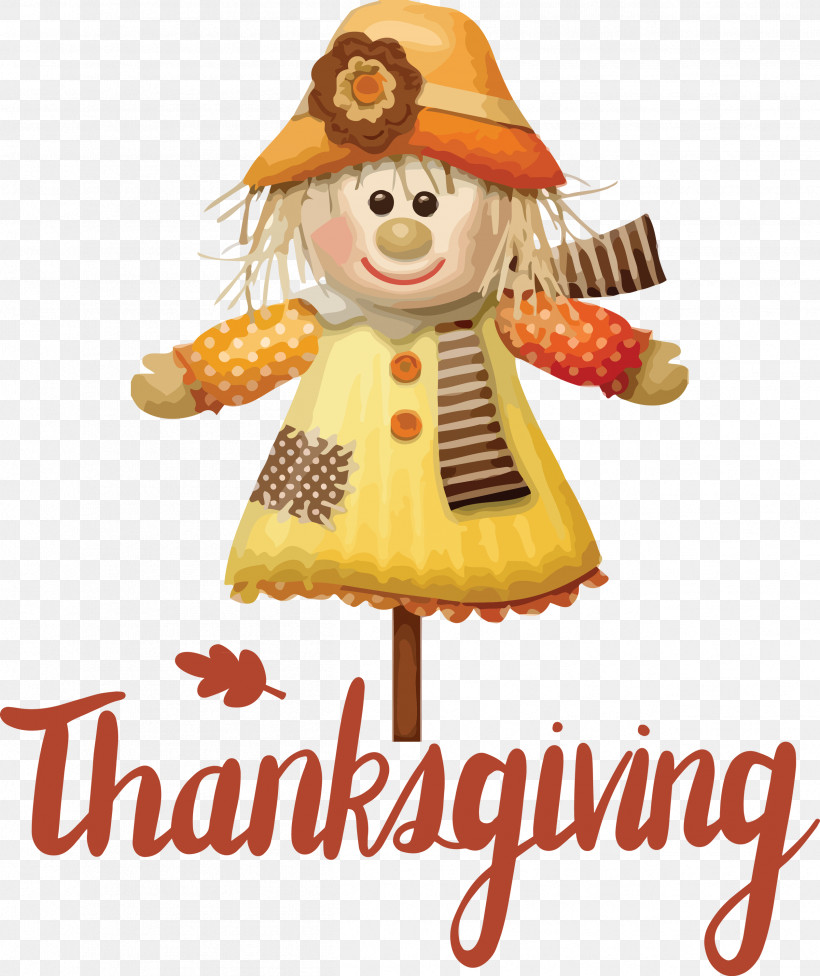 Thanksgiving, PNG, 2519x2999px, Thanksgiving, Cartoon, Festival, Hat, Scarecrow Download Free