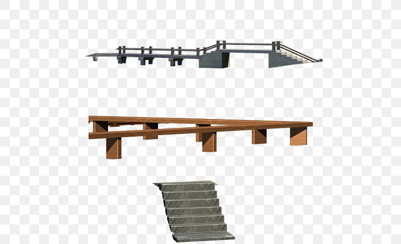 Timber Bridge Wood Icon, PNG, 500x500px, Bridge, Furniture, Ranged Weapon, Stairs, Timber Bridge Download Free