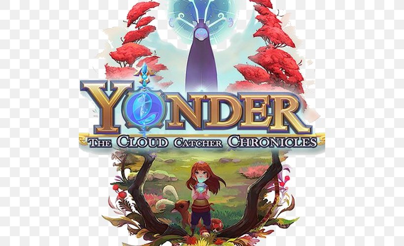 Yonder: The Cloud Catcher Chronicles Nintendo Switch Video Games Adventure Game Prideful Sloth, PNG, 500x500px, Yonder The Cloud Catcher Chronicles, Adventure Game, Advertising, Eb Games Australia, Game Download Free