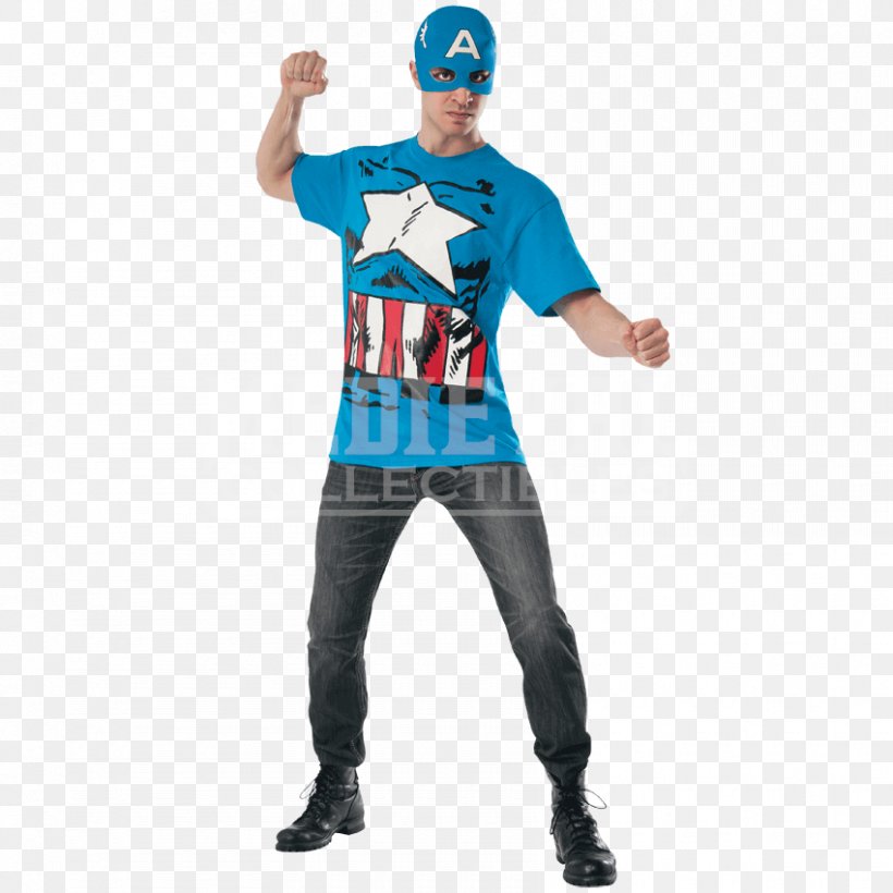 Captain America T-shirt Black Panther Costume, PNG, 850x850px, Captain America, Adult, Avengers Age Of Ultron, Black Panther, Captain America The First Avenger Download Free