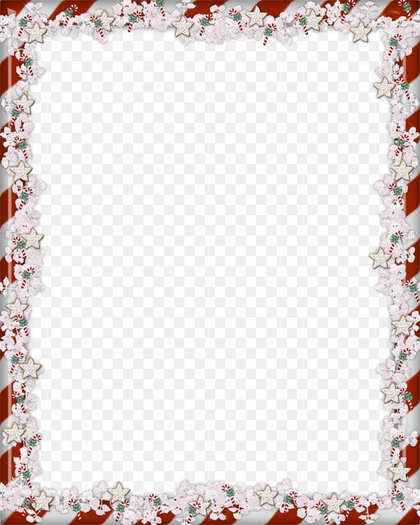 Exquisite Christmas Flower Border Frame, PNG, 1024x1280px, Paper, Area, Christmas, Christmas Decoration, Christmas Ornament Download Free