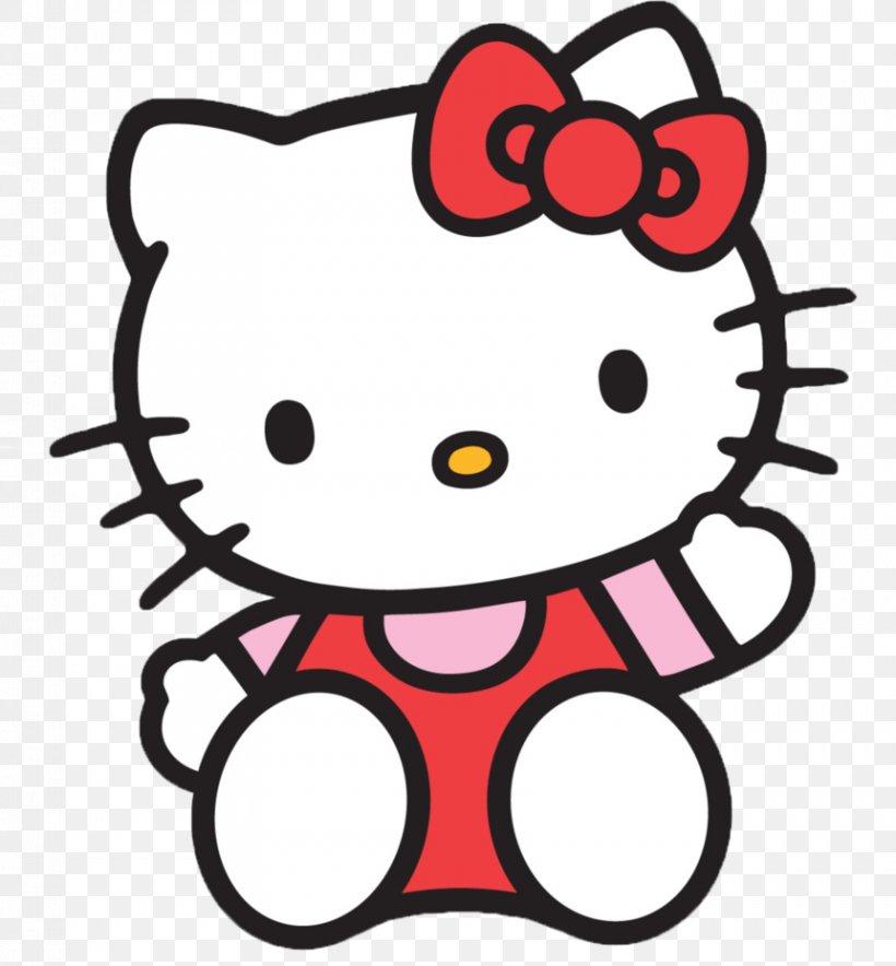 Hello Kitty Clip Art, PNG, 861x929px, Watercolor, Cartoon, Flower, Frame, Heart Download Free