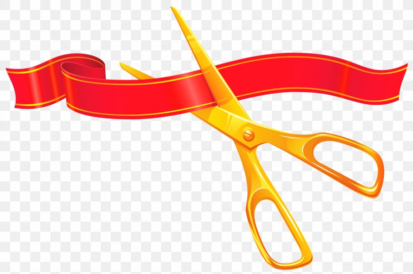 Opening Ceremony Ribbon Clip Art, PNG, 2192x1456px, Opening Ceremony, Fashion Accessory, Haircutting Shears, Istock, Orange Download Free