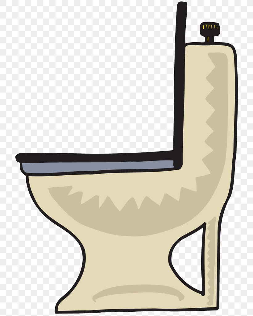 Toilet Bathroom Cartoon Plumbing, PNG, 732x1024px, Toilet, Animation, Bathroom, Cartoon, Chair Download Free