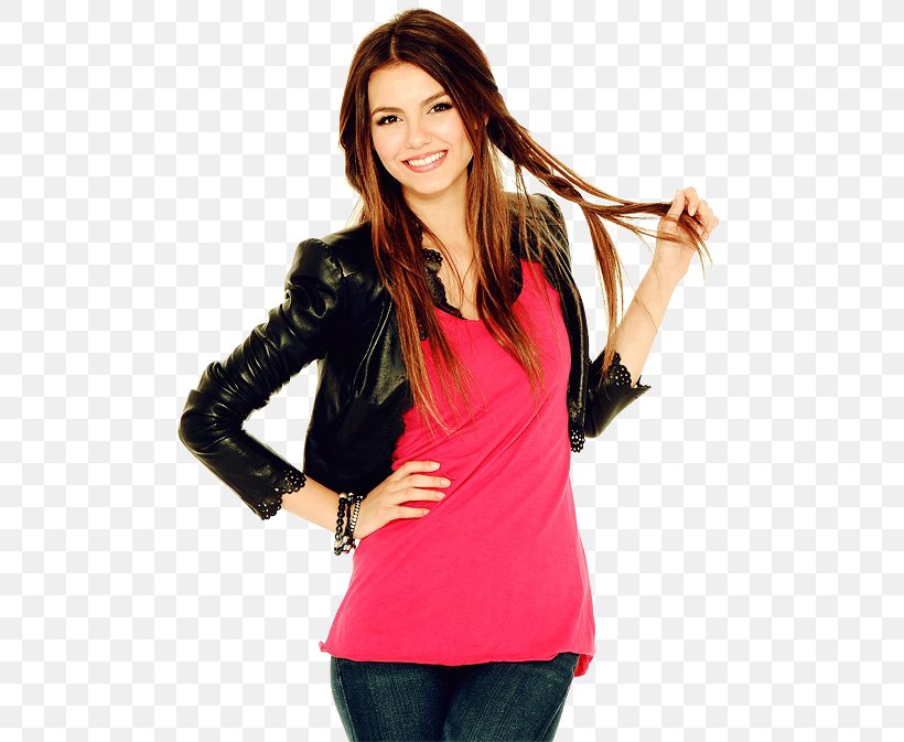 Victoria Justice Cat Valentine Tori Vega Victorious, PNG, 500x673px, Victoria Justice, Actor, Blouse, Brown Hair, Cat Valentine Download Free