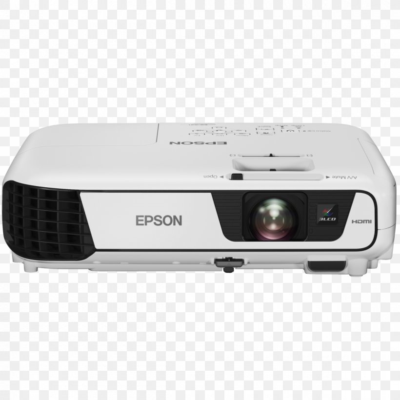 Multimedia Projectors Epson EB-X31 3LCD LCD Projector, PNG, 1200x1200px, Multimedia Projectors, Electronic Device, Electronics, Electronics Accessory, Epson Download Free
