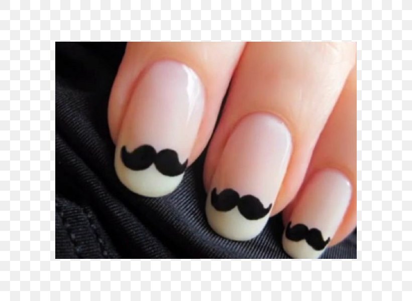 Nail Art Moustache Nail Polish Artificial Nails, PNG, 600x600px, Nail Art, Art, Artificial Nails, Beauty, Cosmetics Download Free