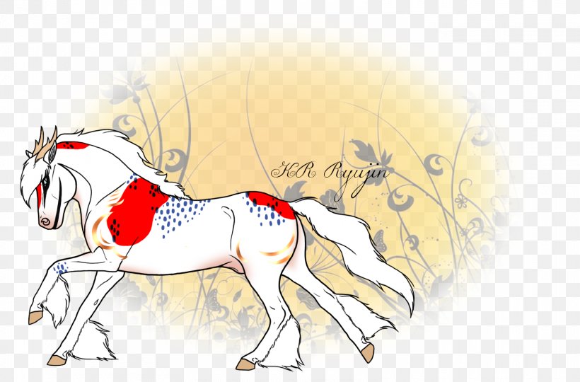 Pony Horse Desktop Wallpaper Cartoon, PNG, 1570x1035px, Watercolor, Cartoon, Flower, Frame, Heart Download Free