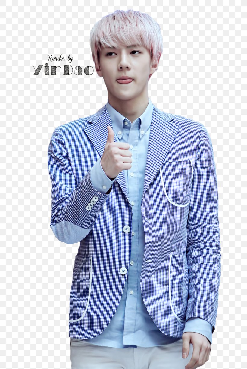 Sehun Exodus Exo Planet #2 – The Exo'luxion K-pop, PNG, 653x1224px, Sehun, Blazer, Blue, Boy, Clothing Download Free