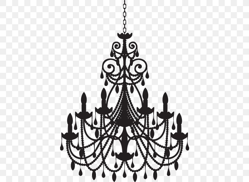 The Phantom Of The Opera Chandelier Wall Decal Art Clip Art, PNG, 487x600px, Phantom Of The Opera, Art, Black And White, Ceiling Fixture, Chandelier Download Free