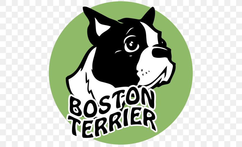 Boston Terrier Dog Breed Yorkshire Terrier The Bark Shoppe French Bulldog, PNG, 500x500px, Boston Terrier, Animal, Bark, Brand, Carnivoran Download Free