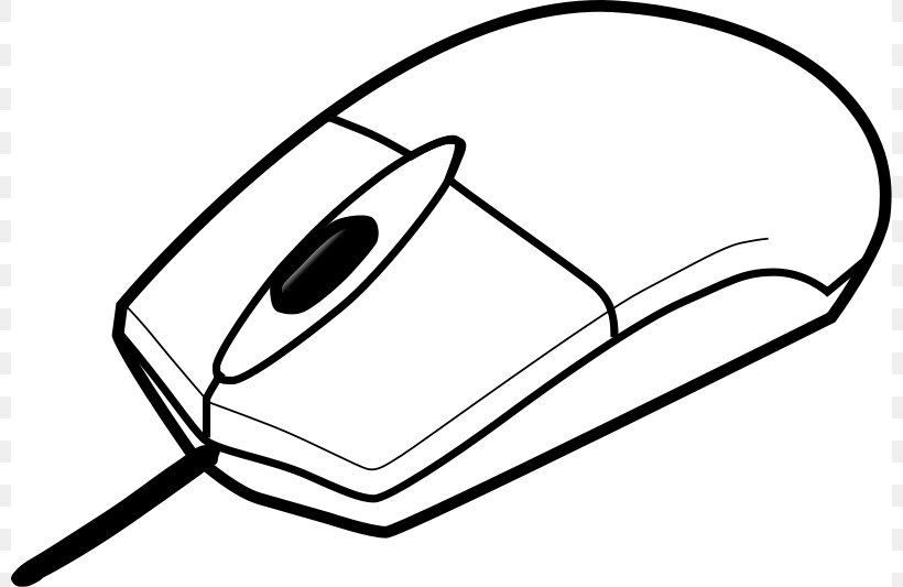 Computer Mouse Computer Keyboard Clip Art, PNG, 800x533px, Computer Mouse, Area, Artwork, Black And White, Computer Download Free