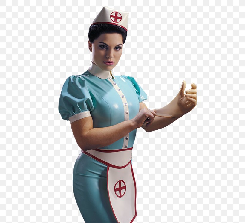 Nurse's Cap Costume Nurse Uniform Hospital, PNG, 576x744px, Costume, Apron, Arm, Cap, Figurine Download Free