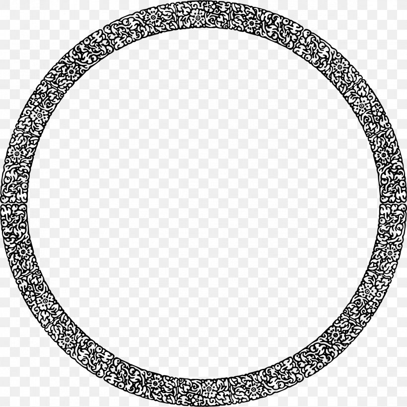Circle Royalty-free, PNG, 2322x2326px, Royaltyfree, Art, Black And White, Body Jewelry, Jewellery Download Free