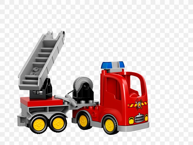 LEGO 10592 DUPLO Fire Truck Lego Duplo Toy Lego City, PNG, 2400x1800px, Lego Duplo, Construction Set, Fire Engine, Fire Station, Fireboat Download Free
