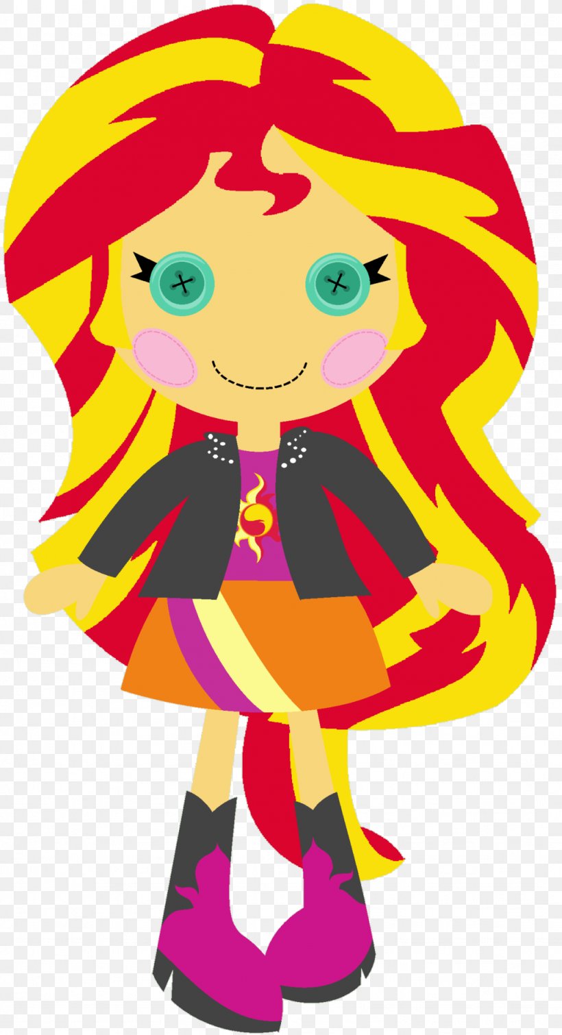 Sunset Shimmer Twilight Sparkle Clip Art Lalaloopsy Doll, PNG, 1024x1886px, Sunset Shimmer, Art, Artwork, Cartoon, Character Download Free