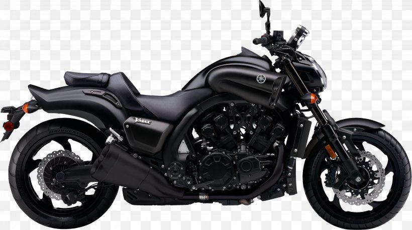 Yamaha Motor Company Yamaha VMAX Motorcycle Exhaust System Engine, PNG, 3275x1833px, Yamaha Motor Company, Automotive Exterior, Automotive Lighting, Automotive Tire, Automotive Wheel System Download Free