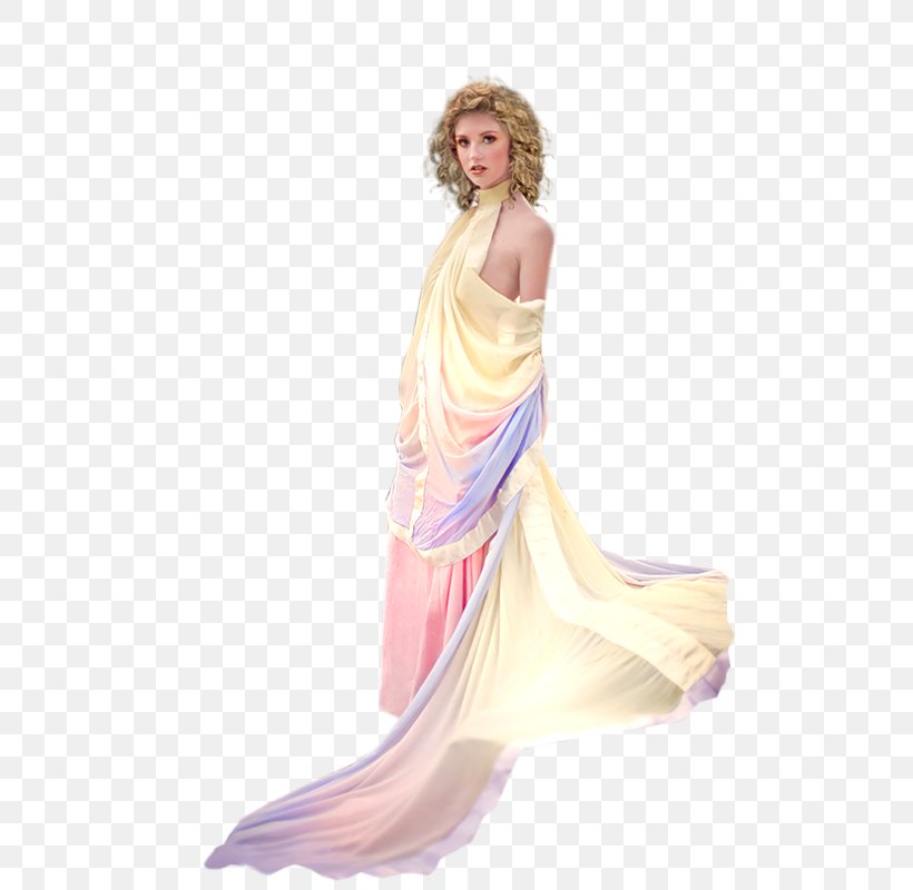 Gown Shoulder Wedding Dress Ombré, PNG, 546x800px, Watercolor, Cartoon, Flower, Frame, Heart Download Free