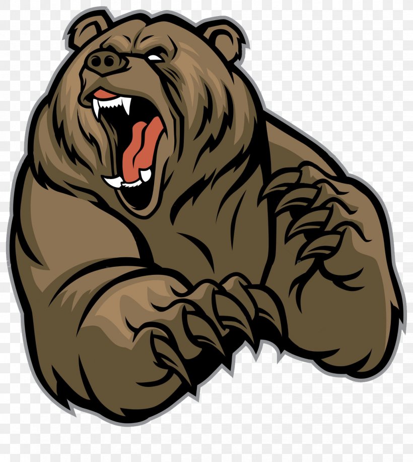 Grizzly Bear Polar Bear Clip Art, PNG, 1431x1600px, Bear, Bear Attack, Big Cats, Brown Bear, Carnivoran Download Free