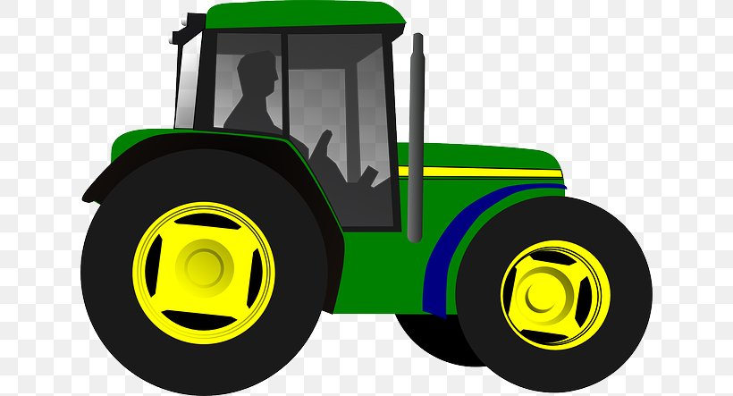 John Deere Vector Graphics Tractor Clip Art Drawing, PNG, 640x443px, John Deere, Agricultural Machinery, Agriculture, Automotive Design, Automotive Tire Download Free