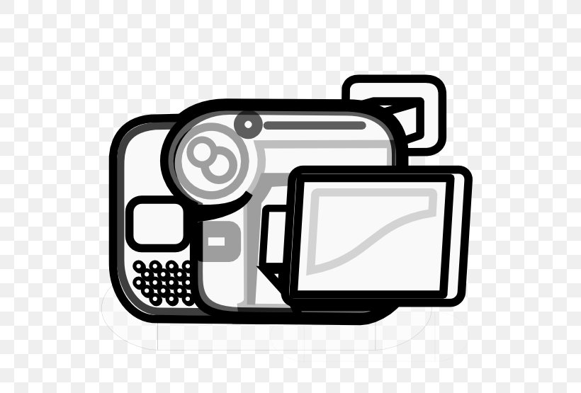 Photographic Film Clip Art Video Cameras, PNG, 555x555px, Photographic Film, Area, Black And White, Camera, Cartoon Download Free