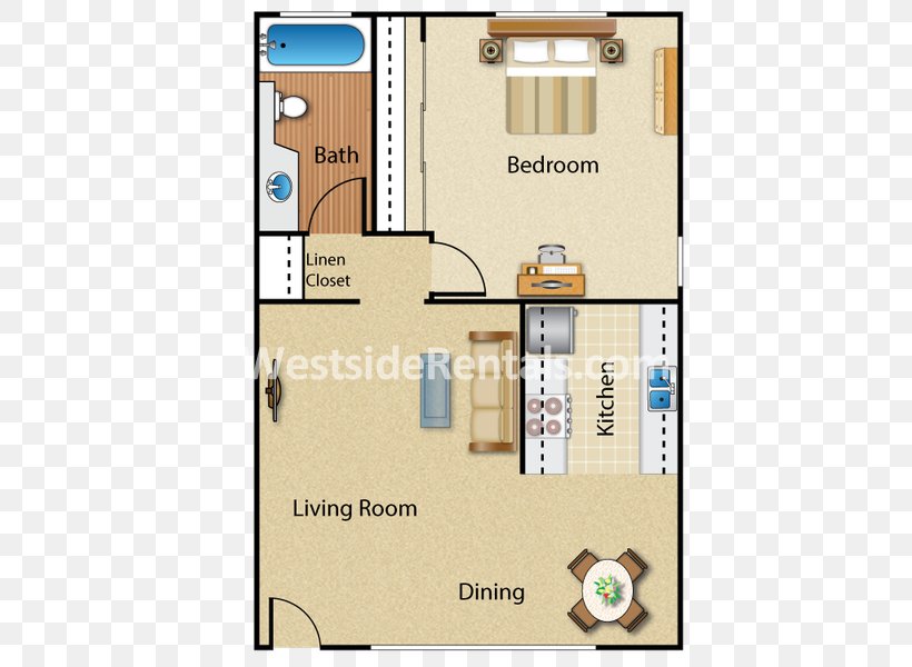 Playa Mediterranean Apartment Homes Floor Plan Bedroom Studio Apartment, PNG, 600x600px, Floor Plan, Amenity, Bathroom, Bed, Bedroom Download Free
