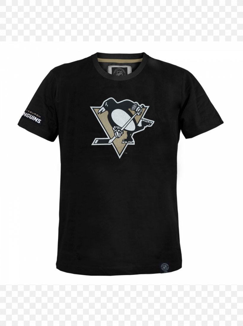 T-shirt Pittsburgh Penguins National Hockey League Dunsmuir Ice Hockey, PNG, 1000x1340px, Tshirt, Active Shirt, Black, Brand, Clothing Download Free