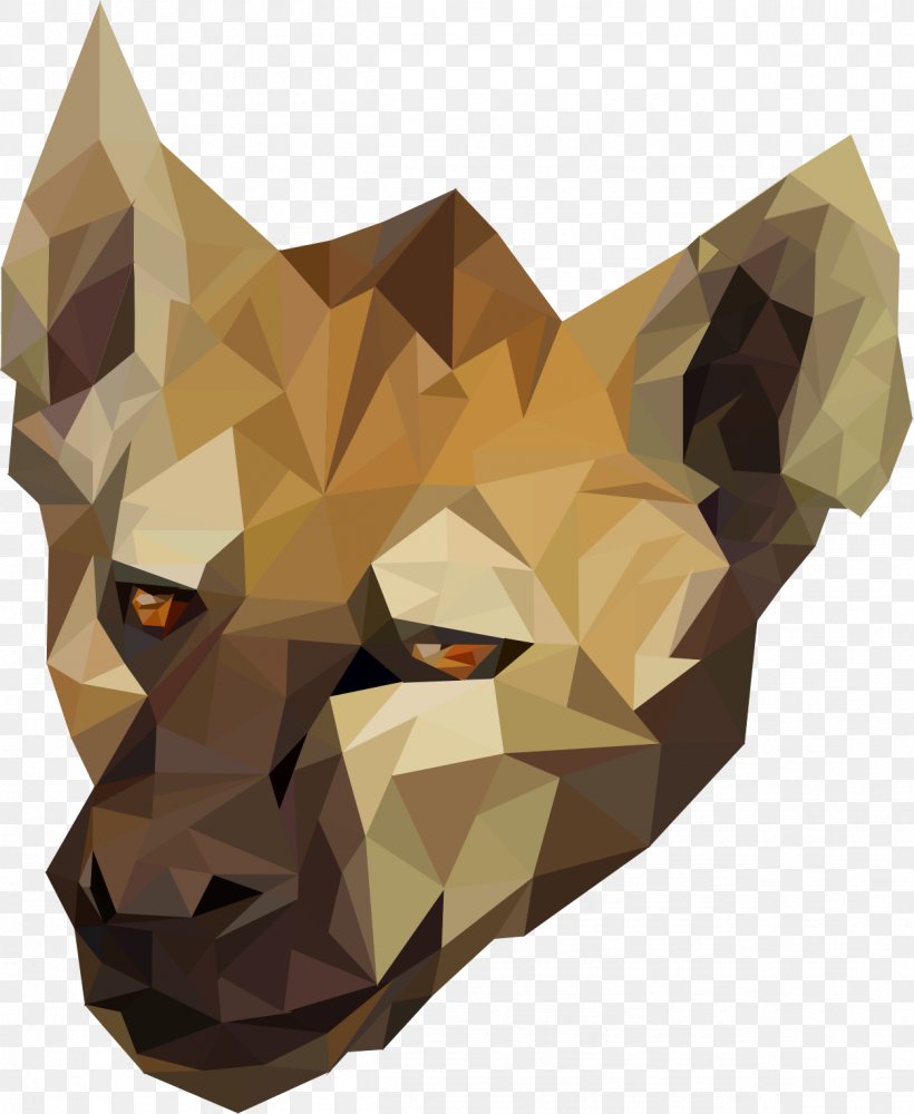 Art Illustration Image Hyena Low Poly, PNG, 1251x1527px, Art, Brooch, Canidae, Carnivore, Collage Download Free