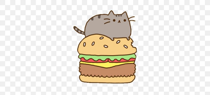 Cat Food Kitten Pusheen Hamburger, PNG, 700x373px, Cat, Burger King, Cat Food, Cats And The Internet, Cheeseburger Download Free