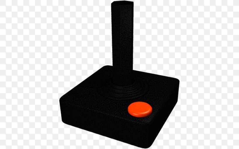 Joystick Sega Saturn Game Controllers Atari 2600, PNG, 512x512px, Joystick, Atari, Atari 2600, Atari Cx40 Joystick, Game Controllers Download Free