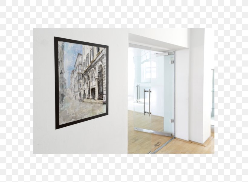 Poster Picture Frames Mural Window Advertising, PNG, 741x602px, Poster, Advertising, Billboard, Black, Glass Download Free