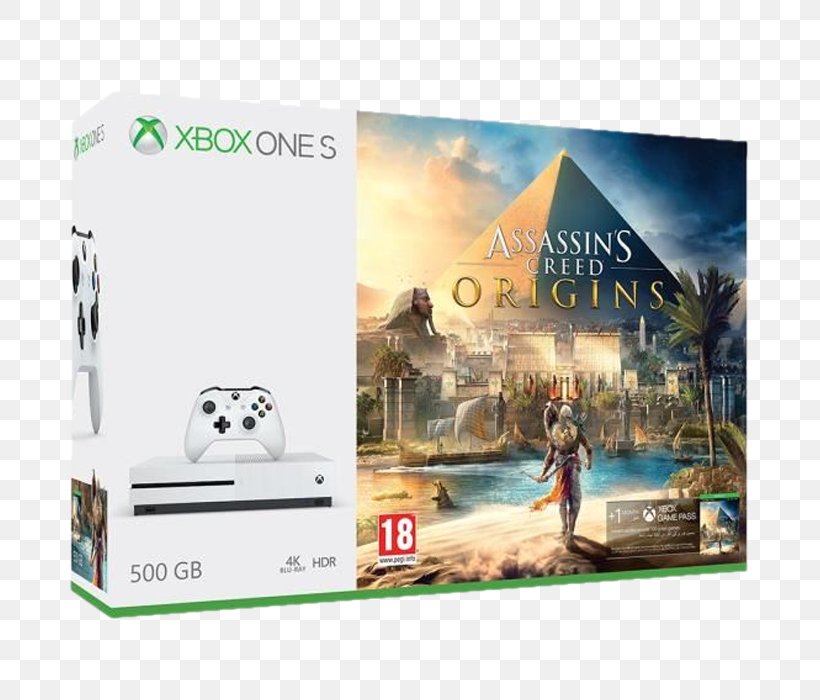 Assassin's Creed: Origins Minecraft Xbox One S Video Game Consoles, PNG, 700x700px, Minecraft, Brand, Downloadable Content, Electronic Device, Gadget Download Free