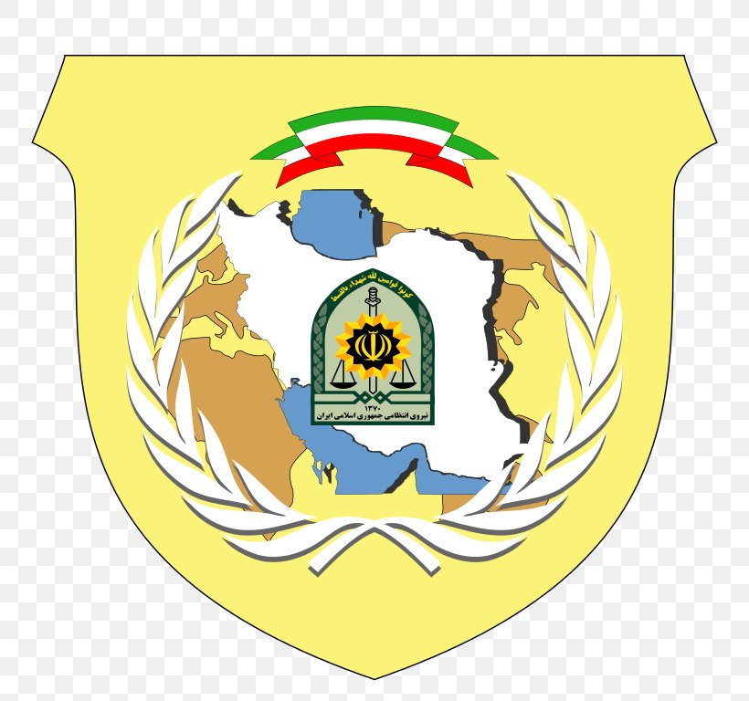 Law Enforcement Force Of The Islamic Republic Of Iran Iranian Anti-Narcotics Police, PNG, 768x768px, Iran, Area, Ball, Brigadier General, Crest Download Free