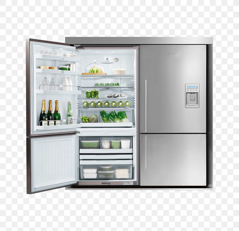 Refrigerator Fisher & Paykel Home Appliance Kitchen Major Appliance, PNG, 660x792px, Refrigerator, Cold, Customer Service, Dishwasher, Door Download Free