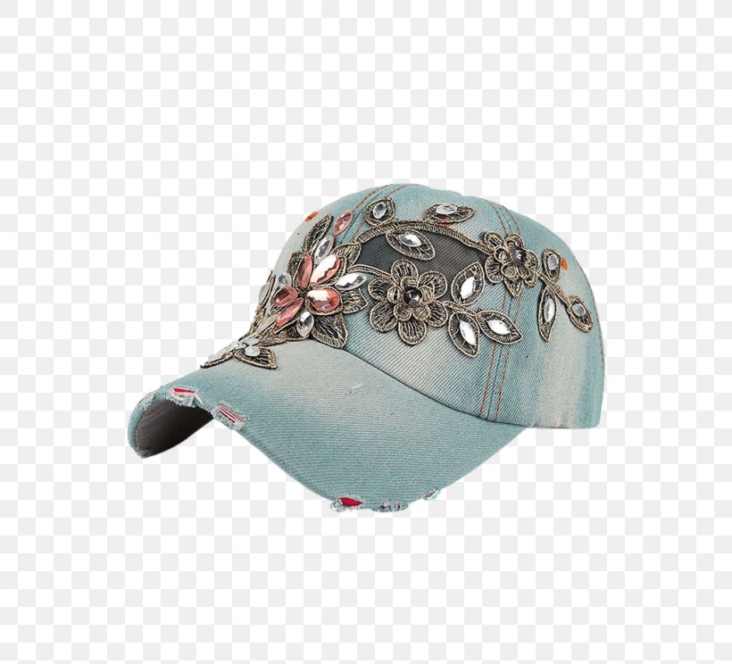 Baseball Cap Turquoise Hat Embroidery, PNG, 558x744px, Baseball Cap, Baseball, Cap, Denim, Embroidery Download Free