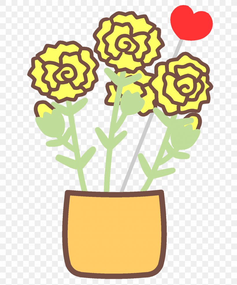 Carnation Cut Flowers Mother's Day Flowerpot Clip Art, PNG, 1500x1800px, Carnation, Area, Artwork, Behavior, Chocolate Download Free