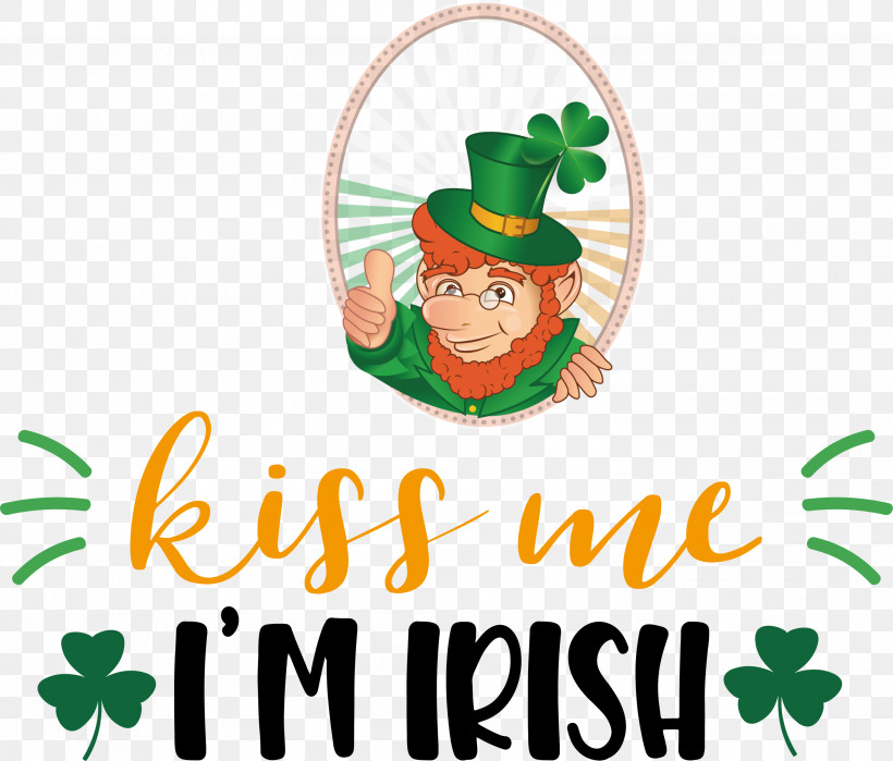 Kiss Me Irish Patricks Day, PNG, 2999x2557px, Kiss Me, Behavior, Character, Human, Irish Download Free