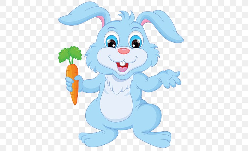 Rabbit Hare Bugs Bunny Clip Art, PNG, 500x500px, Rabbit, Animal Figure, Art, Bugs Bunny, Carrot Download Free