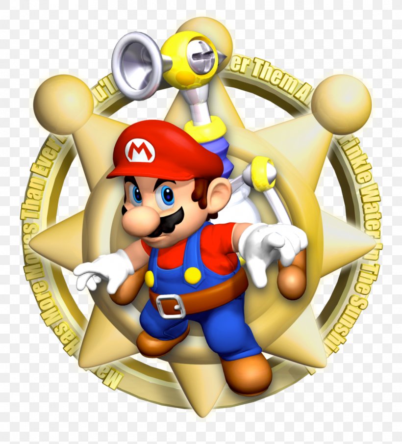Super Mario Sunshine GameCube PlayStation 2 Super Mario 64 Super Nintendo Entertainment System, PNG, 1085x1198px, Super Mario Sunshine, Action Replay, Figurine, Game, Gamecube Download Free