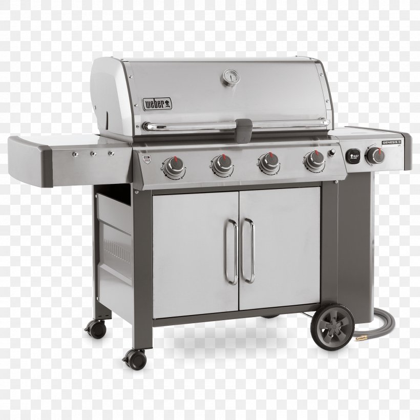 Barbecue Weber Genesis II LX 340 Weber-Stephen Products Weber Genesis II LX S-340 GBS Weber Genesis II LX S-440, PNG, 1800x1800px, Barbecue, Gas, Gasgrill, Grilling, Kitchen Appliance Download Free