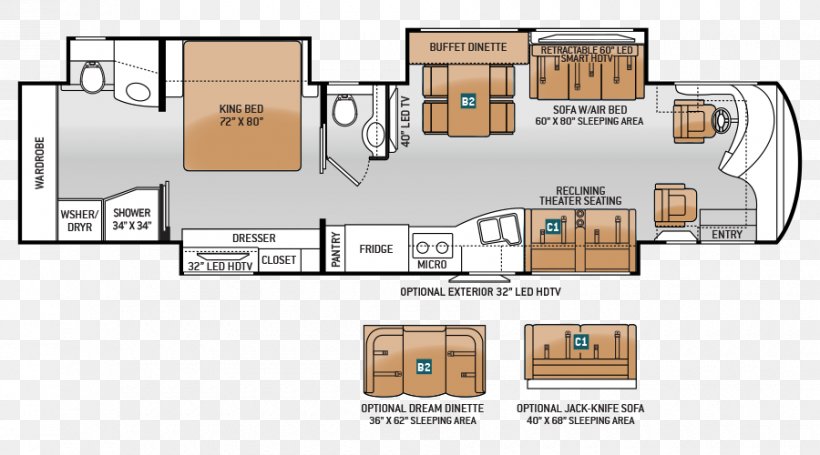 Car Floor Plan Campervans GMC Motorhome Vehicle, PNG, 900x500px, Car, Area, Campervans, Diesel Engine, Floor Download Free