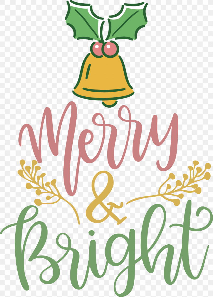 Merry And Bright, PNG, 2148x3000px, Merry And Bright, Flower, Happiness, Leaf, Logo Download Free