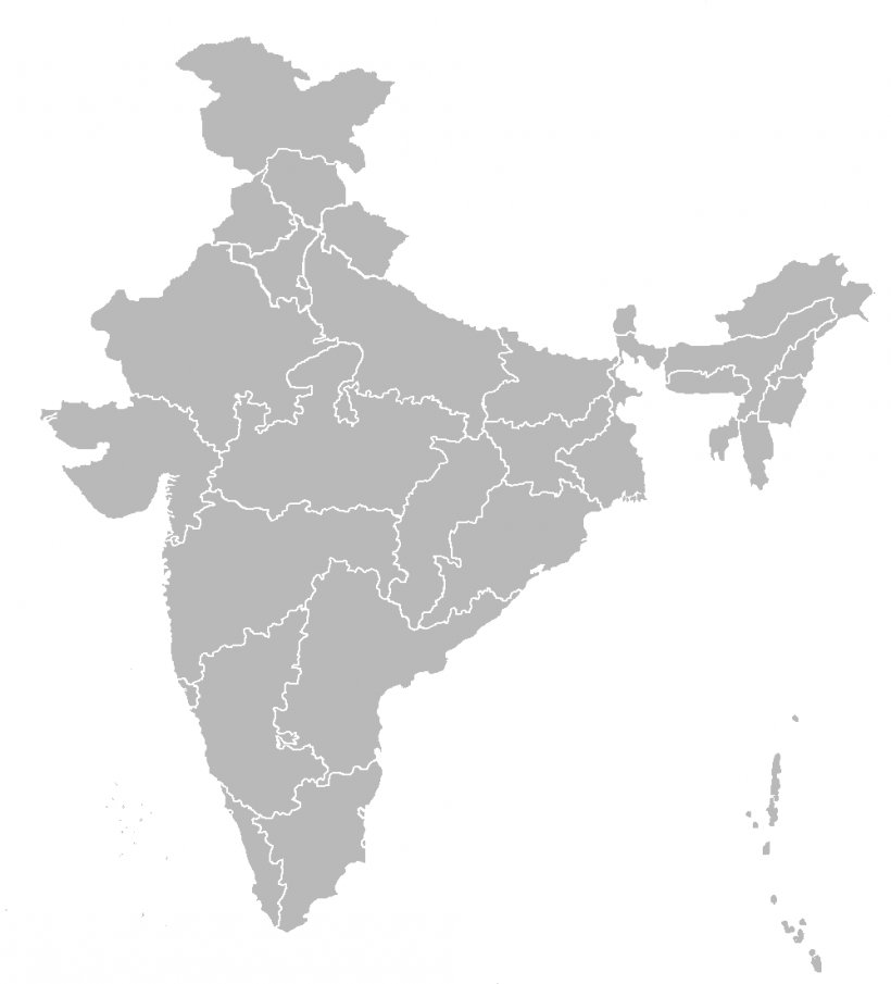 States And Territories Of India Madhya Pradesh Rajasthan United States, PNG, 1000x1104px, States And Territories Of India, Black And White, City Map, India, Madhya Pradesh Download Free