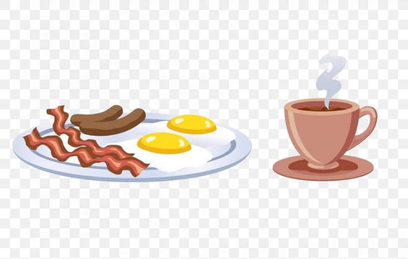 Coffee Breakfast Fried Egg Muffin, PNG, 882x562px, Coffee, Breakfast, Ceramic, Coffee Cup, Cooking Download Free
