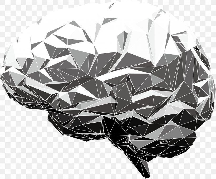 Human Brain Abstract Illustration, PNG, 2577x2137px, Human Brain, Abstract, Abstraction, Black And White, Brain Download Free