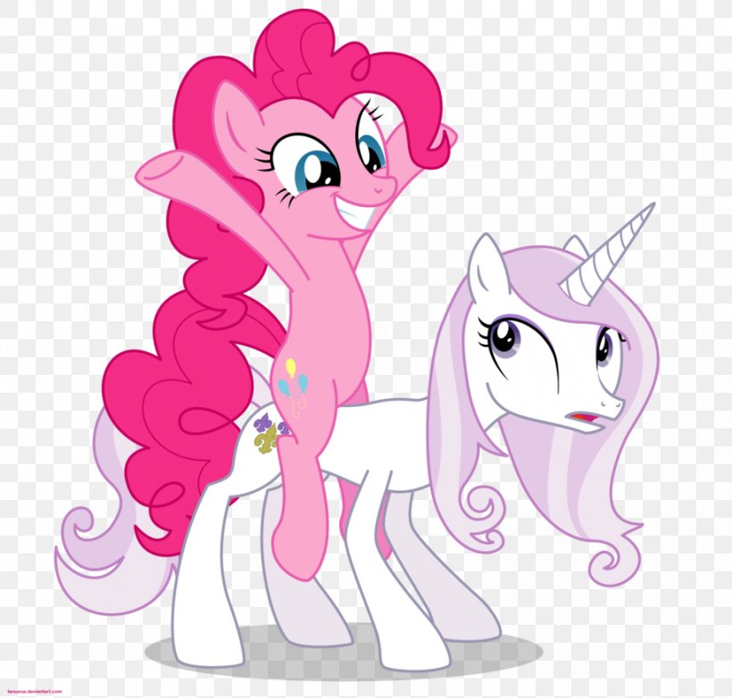 Pinkie Pie Pony Twilight Sparkle Horse DeviantArt, PNG, 915x873px, Watercolor, Cartoon, Flower, Frame, Heart Download Free